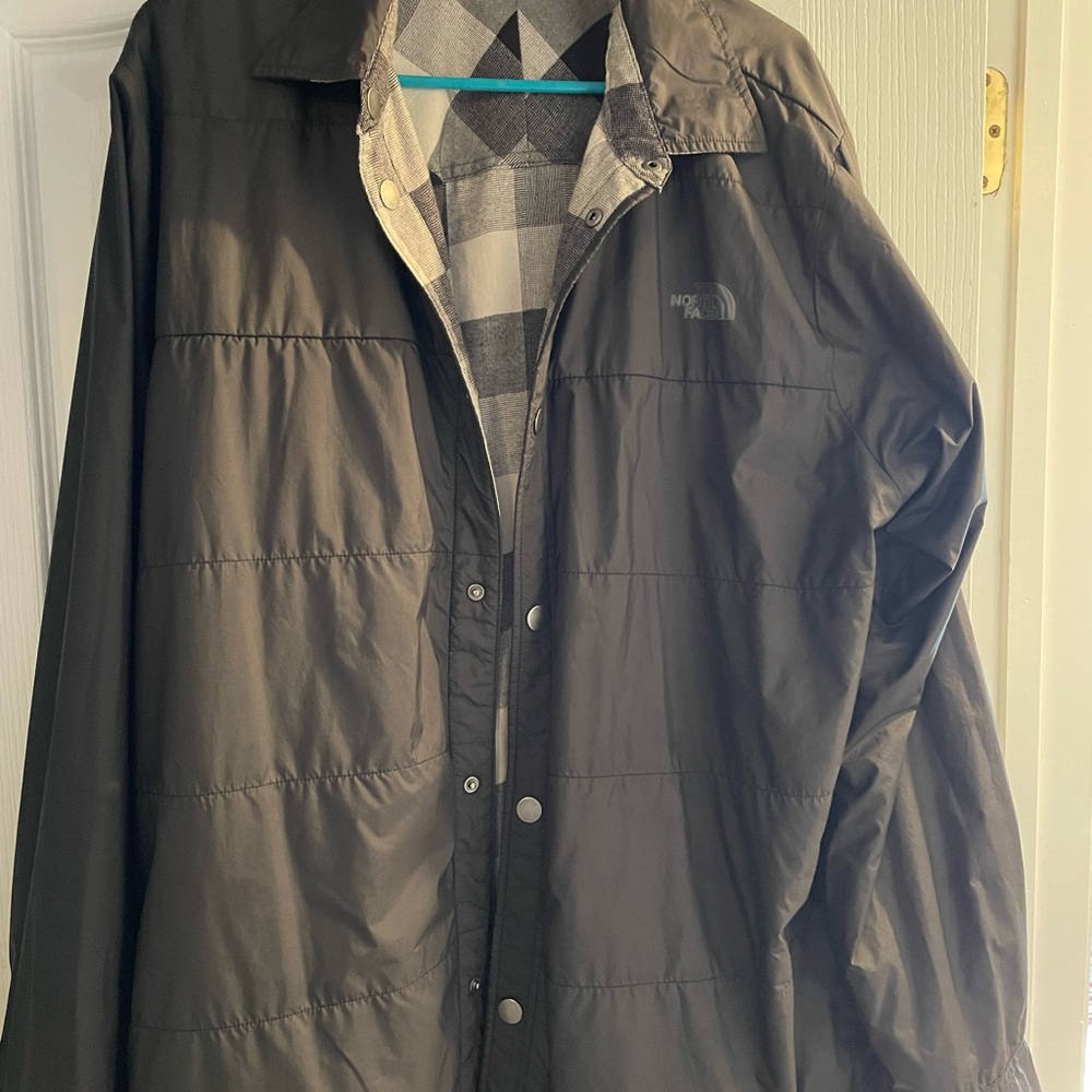 North Face reversible jacket XL